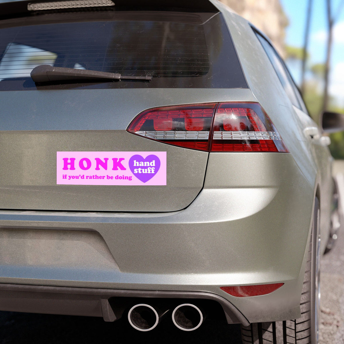 Car Magnets - Honk if you'd rather be doing hand stuff