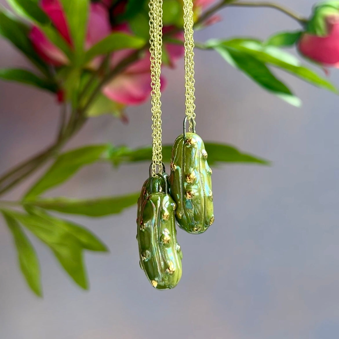 Original Pickle Lovers Necklace