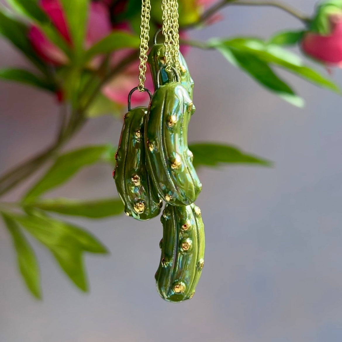 Original Pickle Lovers Necklace