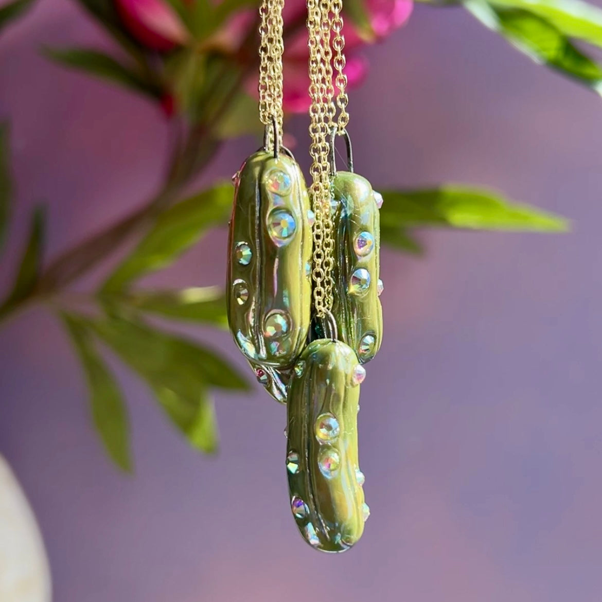 Original Pickle Lovers Necklace