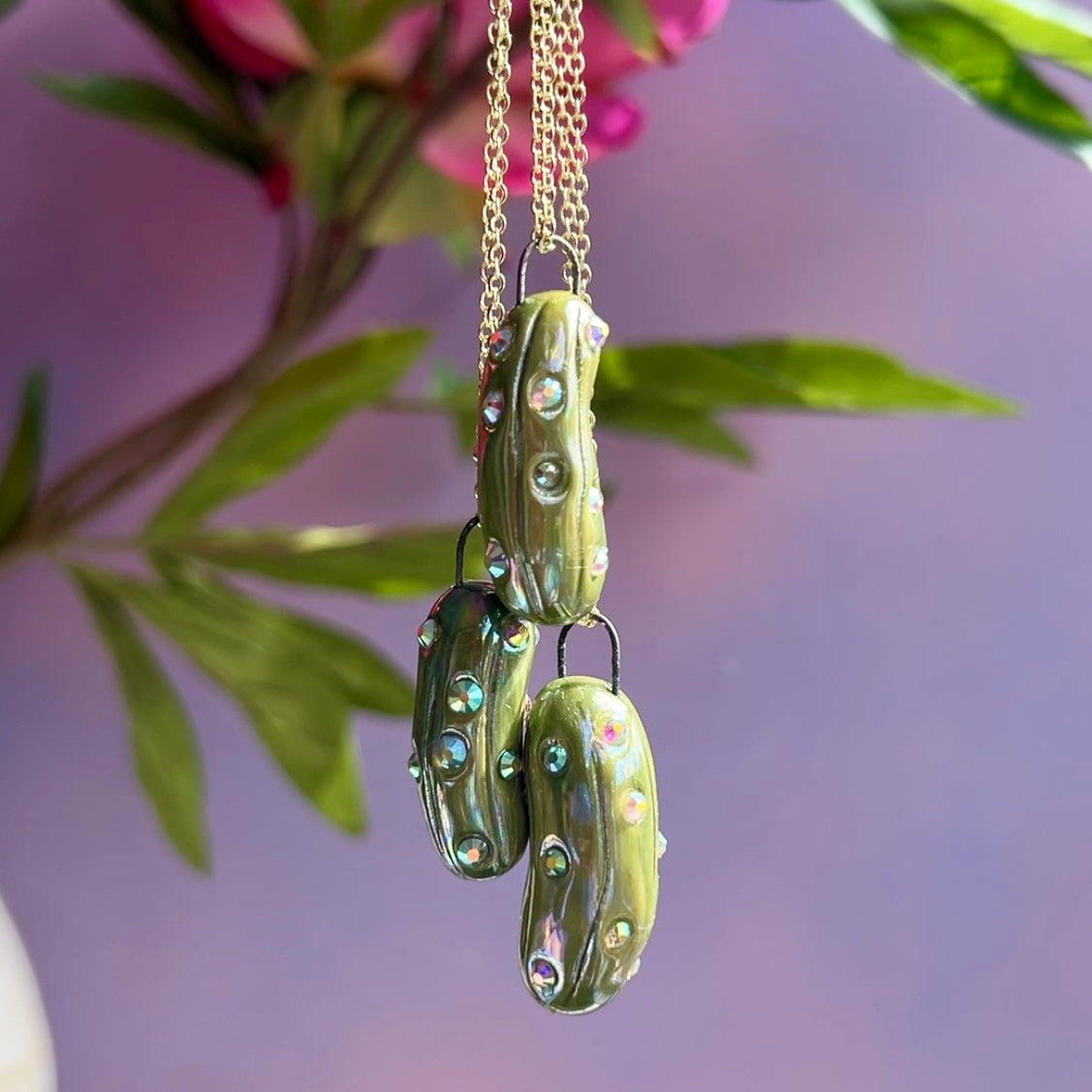 Original Pickle Lovers Necklace