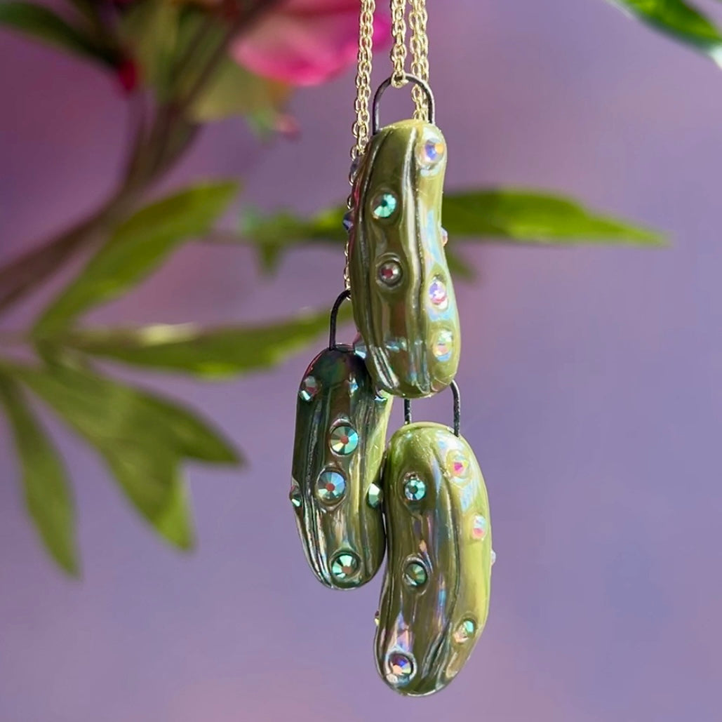 Original Pickle Lovers Necklace