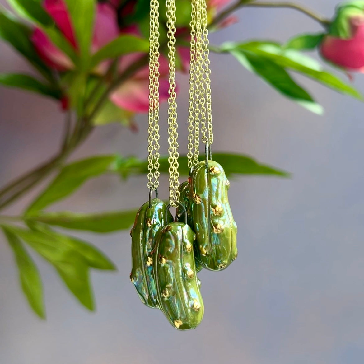 Original Pickle Lovers Necklace